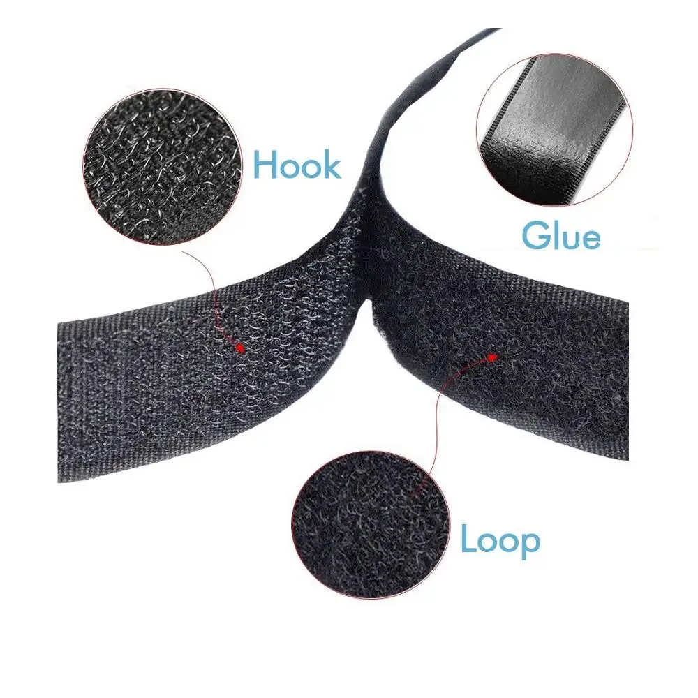 High quality custom size Strong Sticky Easy DIY use Velcroes dual lock Self-adhesive Hook and Loop Tape
