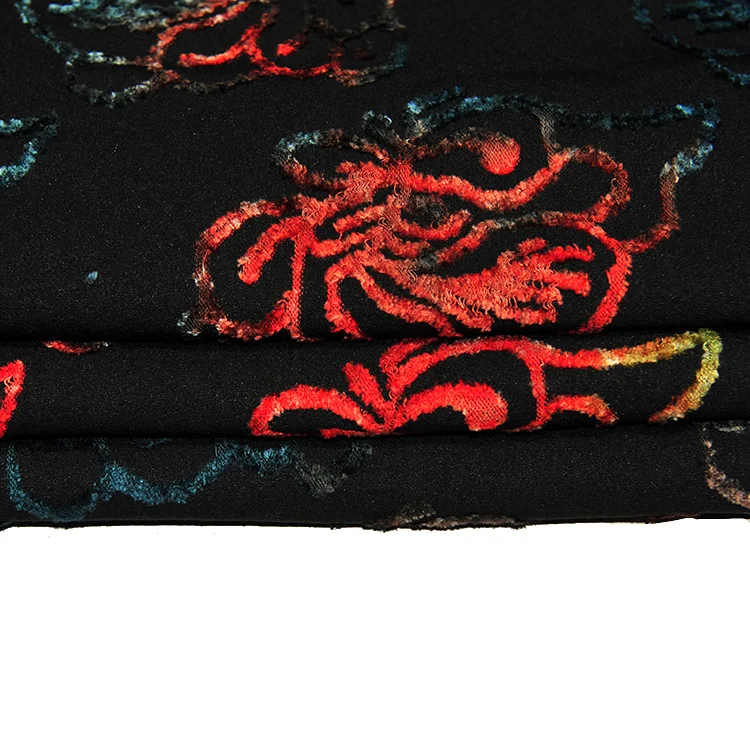 Китайские вязаные и окрашенные жаккардовые женские модные ткани