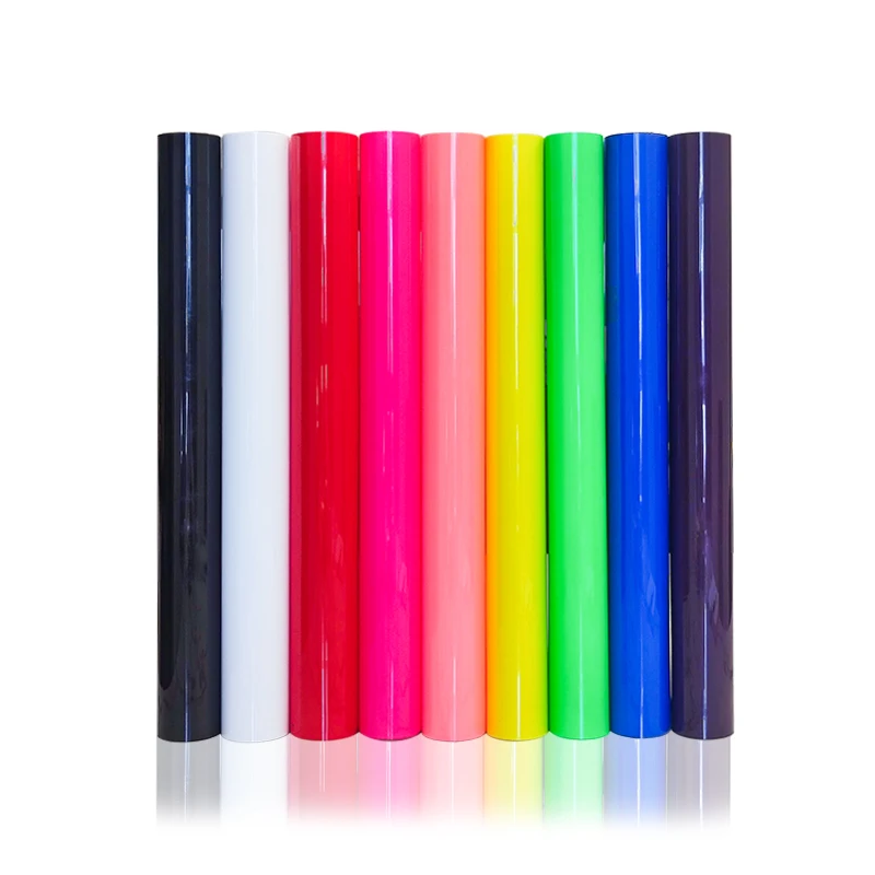 Free Sample Easy Weed Flex Iron On Silicone Heat Transfer Vinyl For T Shirts Clothing