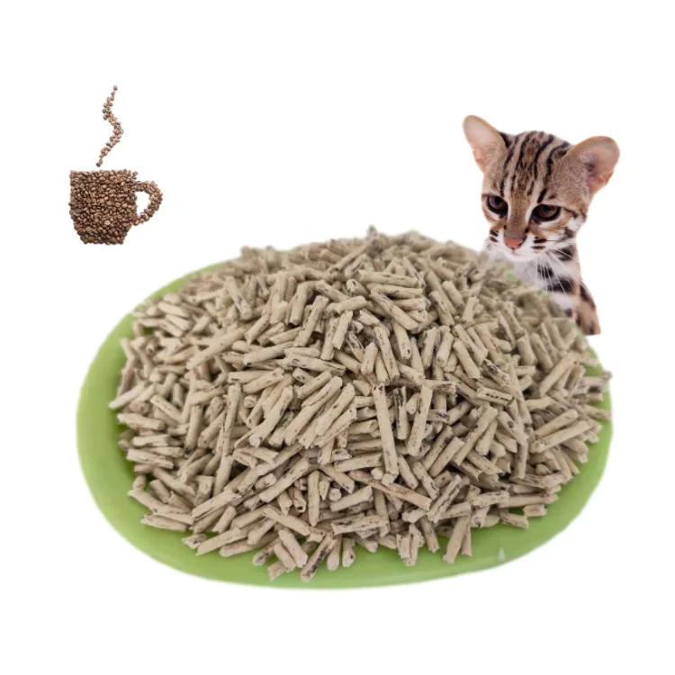 New flavour  tofu coffee cat litter for pet cleaning