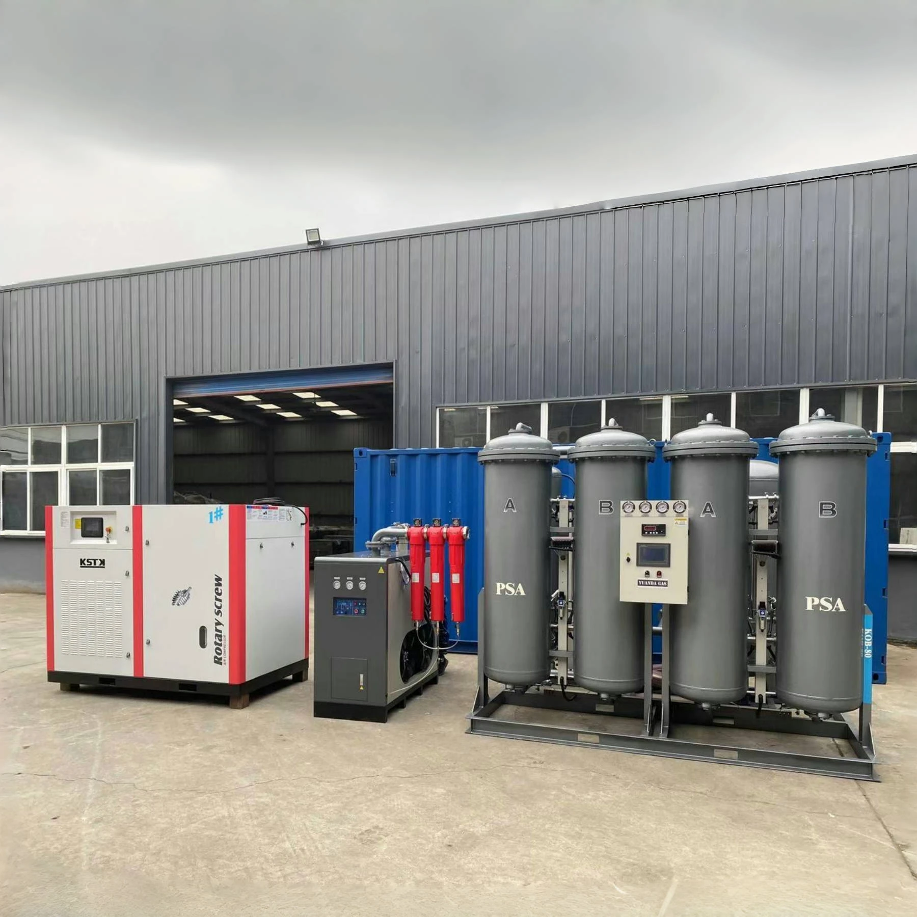 PSA Liquid Nitrogen Generator 98%-99.999% Purity Continuous Liquid Nitrogen Generator Small Scale for Lab Sample Storage