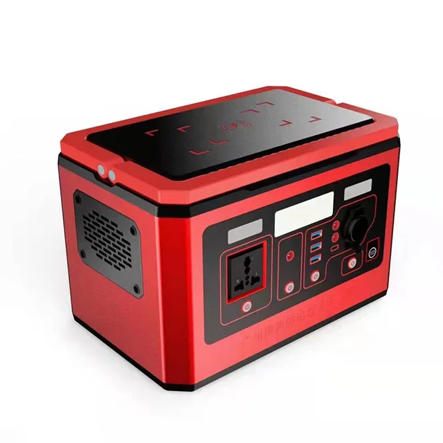 New Design Power Supply New 200W 300W 500W portable solar power station 110V220V camping for laptop Solar Energy Generator