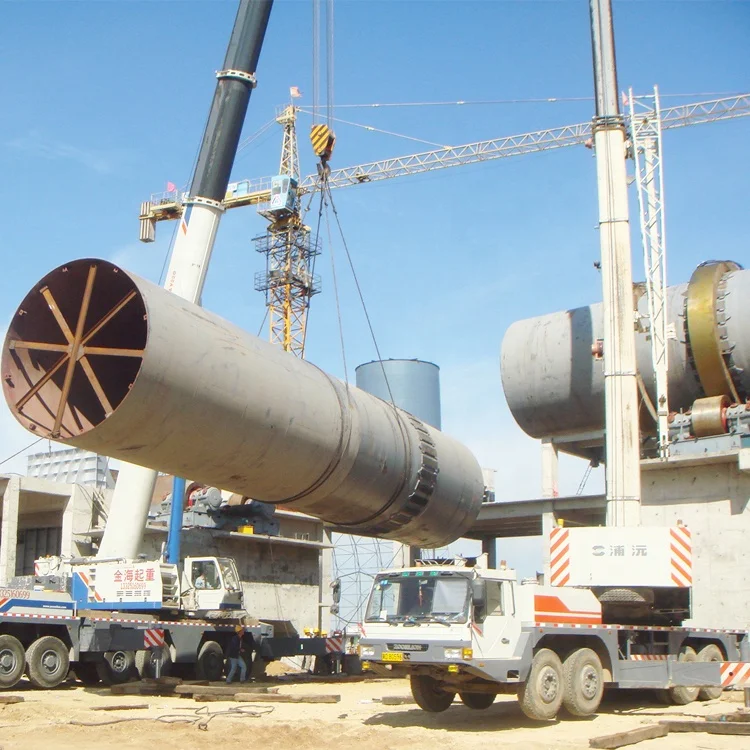 Sponge Iron Dolomite Aluminium Oxide Quick Lime Mini Cement Plant Rotary Kiln