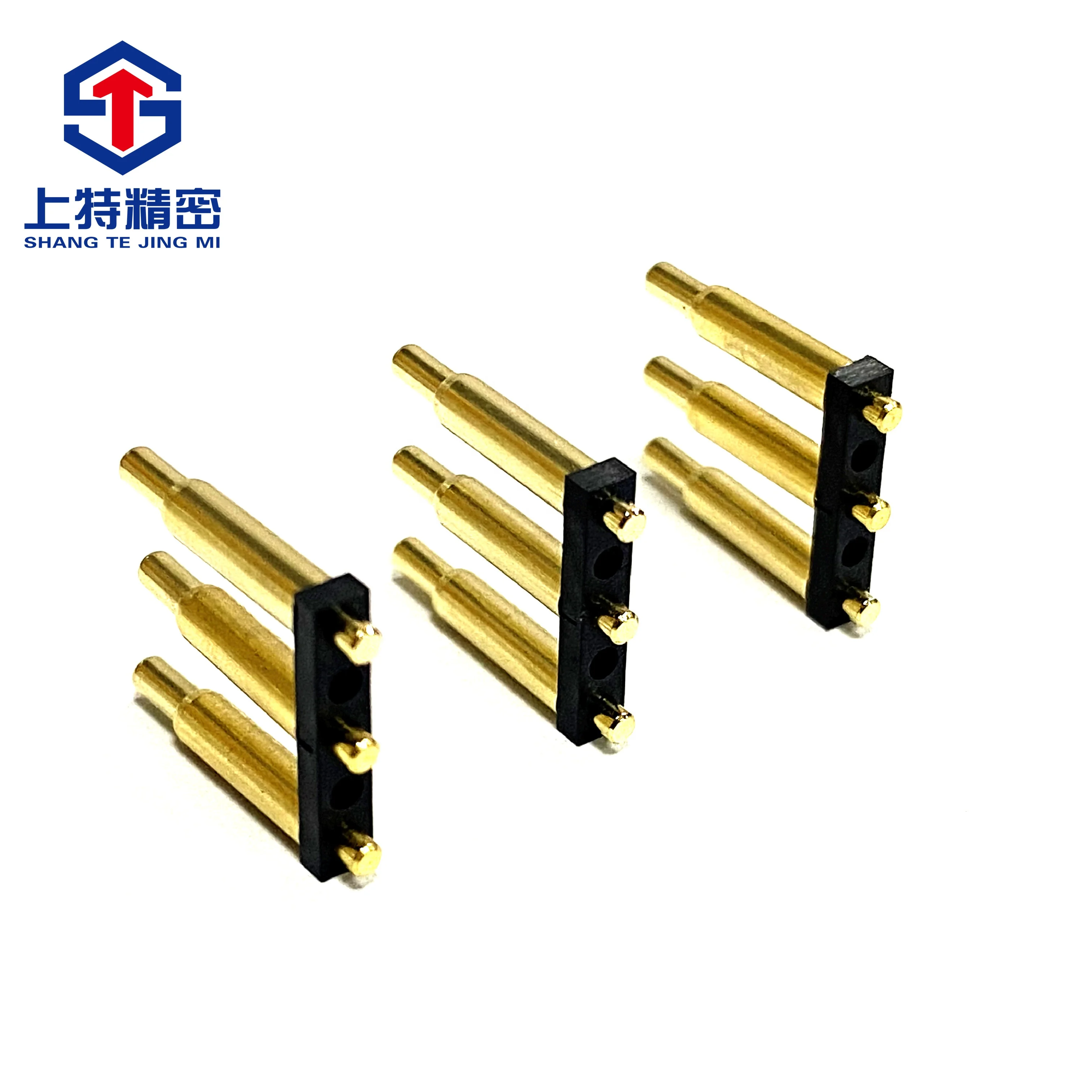 3Pin 2.54mm /5.08PH Male Pcb Board To Board Pogo Pin Connector Straight Pin Header