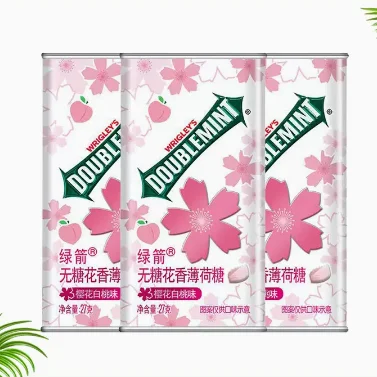 Chinese  Chewing Gum Sugar Free Chewing Gum 27g Floral Mints Mint Flavored Osmanthus White Tea Flavor