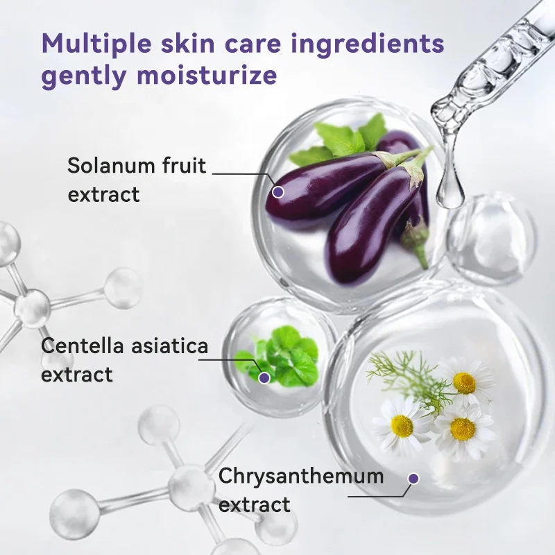 OEM/ODM Organic Mineral Mud Facial Cream Stick Solanum Fruit Extract Oil Control Dry Skin Beauty Makeup Face Cleaning Mask