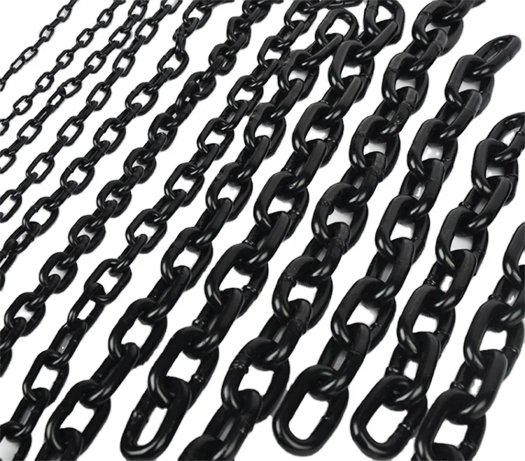 Mining circular chain Industrial lifting chain for lifting circular chain suspension conveyor in coal mine warehouse