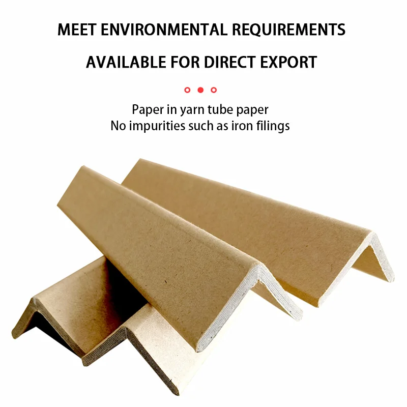 Угловые края из коричневого гофрированного картона, крафт-бумага, Защита краев поддона, крафт-бумага, протектор краев для картонных коробок, Угловой протектор для поддонов