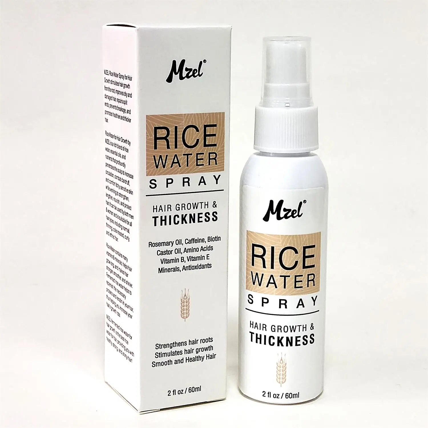 Rice Water Hair Spray Rice Water Hair Growth Spray with Rosemary Oil for Hair Loss Treatments for Women and Men