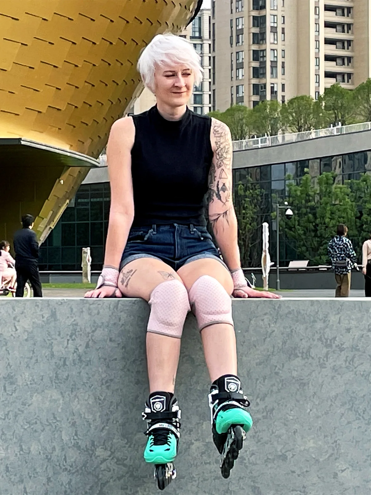 Flashing Skate Roller patines Wholesale Black Yellow Green Red Customized Color Material Origin US Size