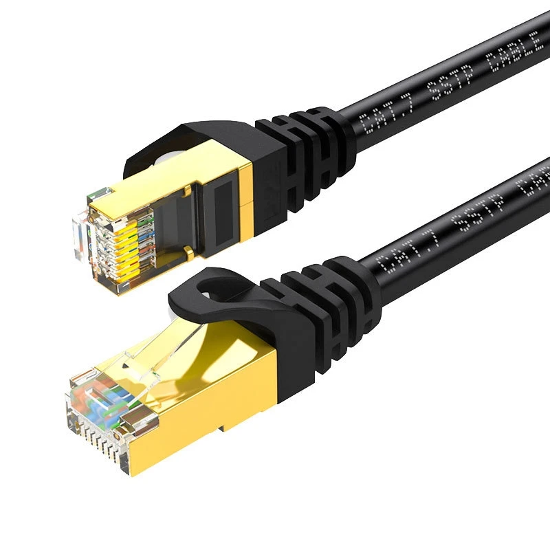 Customized High Quality Cat7 Communicational Patch Cable Cat 7 RJ45 PVC Ethernet Patch Cord Cable