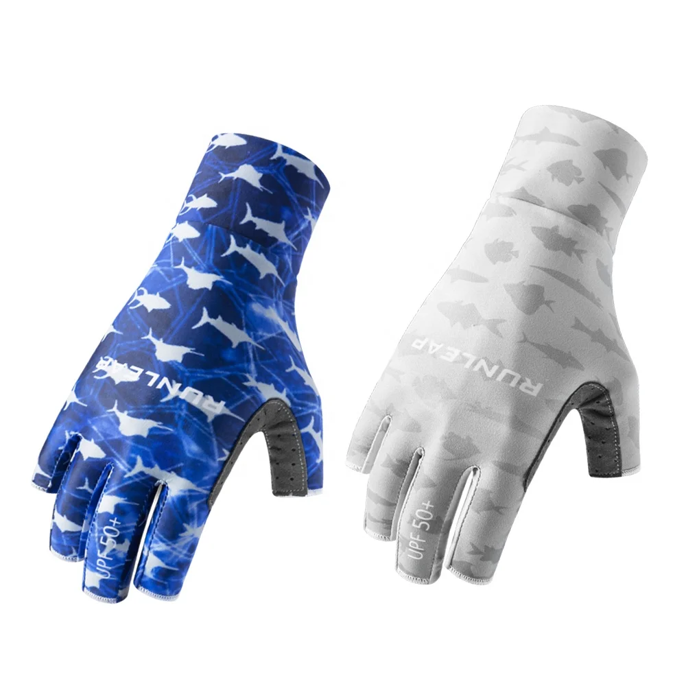 Professional OEM ODM Sea Fishing Gloves Custom Upf50+ Sun Fly Angling for Men Women Outdoor