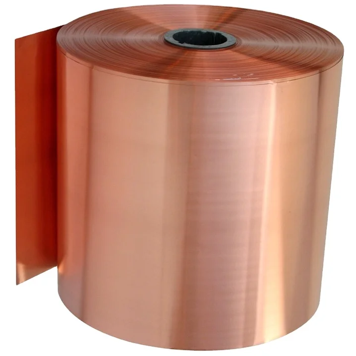 Professional Manufacturer Flat Copper Strip C1100 Oxygen-free Pure Copper Red Copper Coil For Transformer