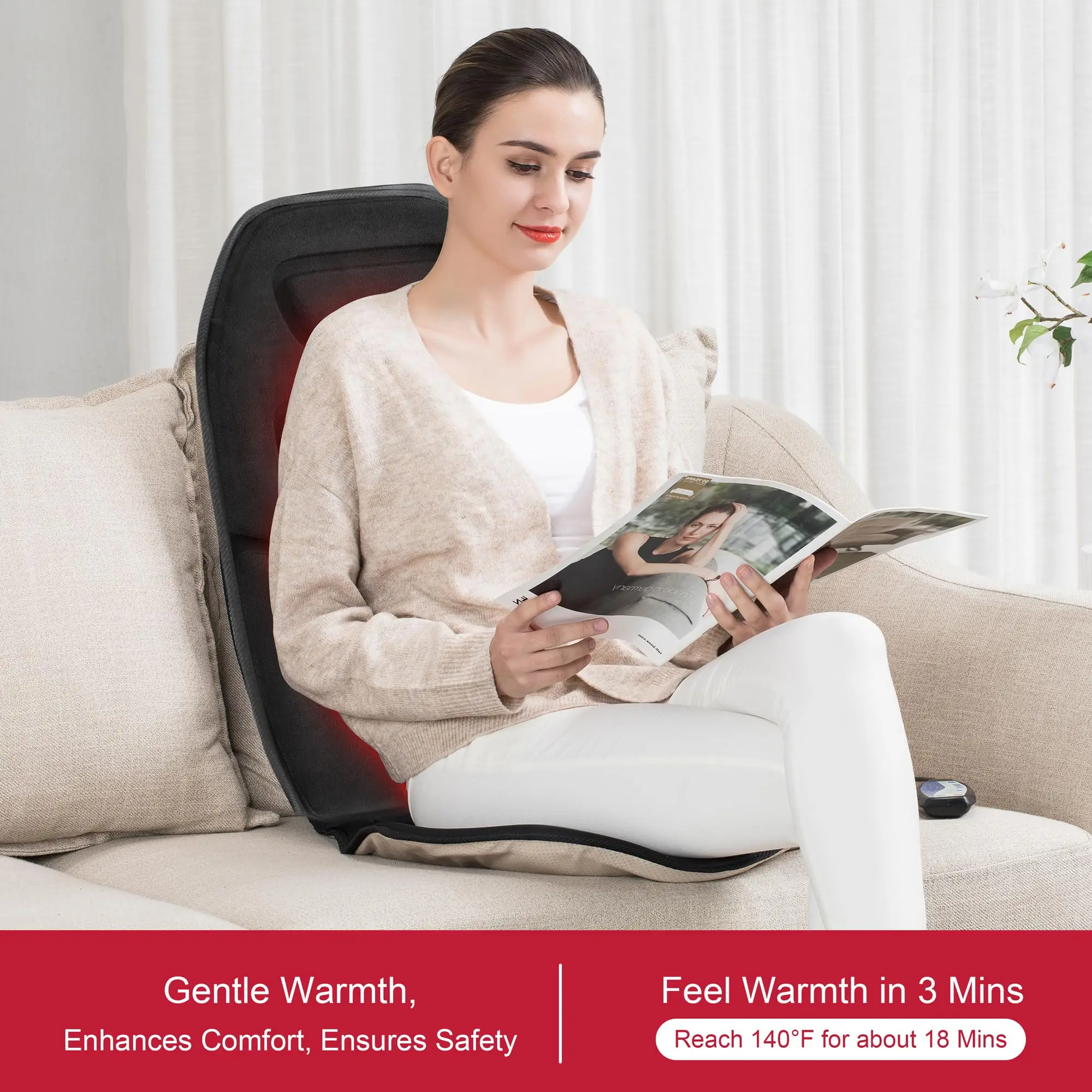 Korea Matelas Tapis De Massage Electrique Japan Electric Seat Massager Heating Pad Mat Vibration Massage Mattress With Heating