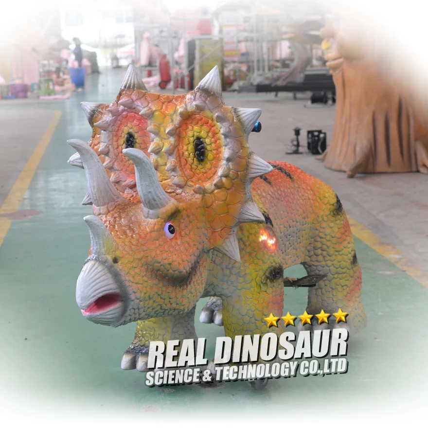 Dinosaur Rides Coin Remote Control Operated Toy Car Kiddie Ride