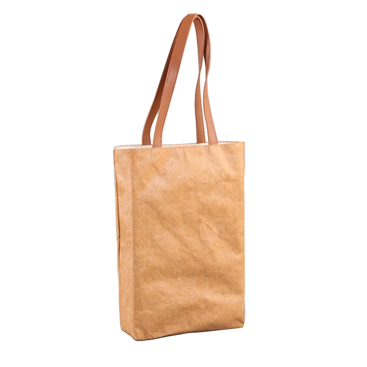 ECO Friendly Material custom logo reusable shopping bags light dupont tyvek paper grocery bag