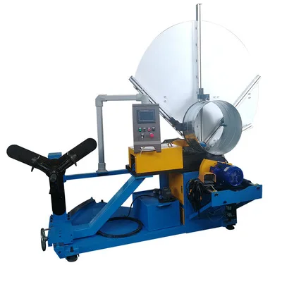 Спиральная оцинкованная машина для производства автомобильных воздуховодов, китайский поставщик, машина для воздуховодов HVAC, низкая цена на продажу