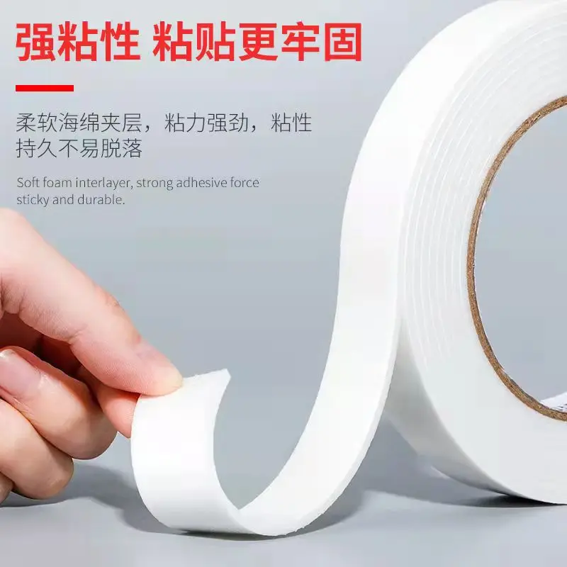 Sticky Foam Tape Double Sided Mounting Adhesive Tape  Sponge Rubber Foam Tape