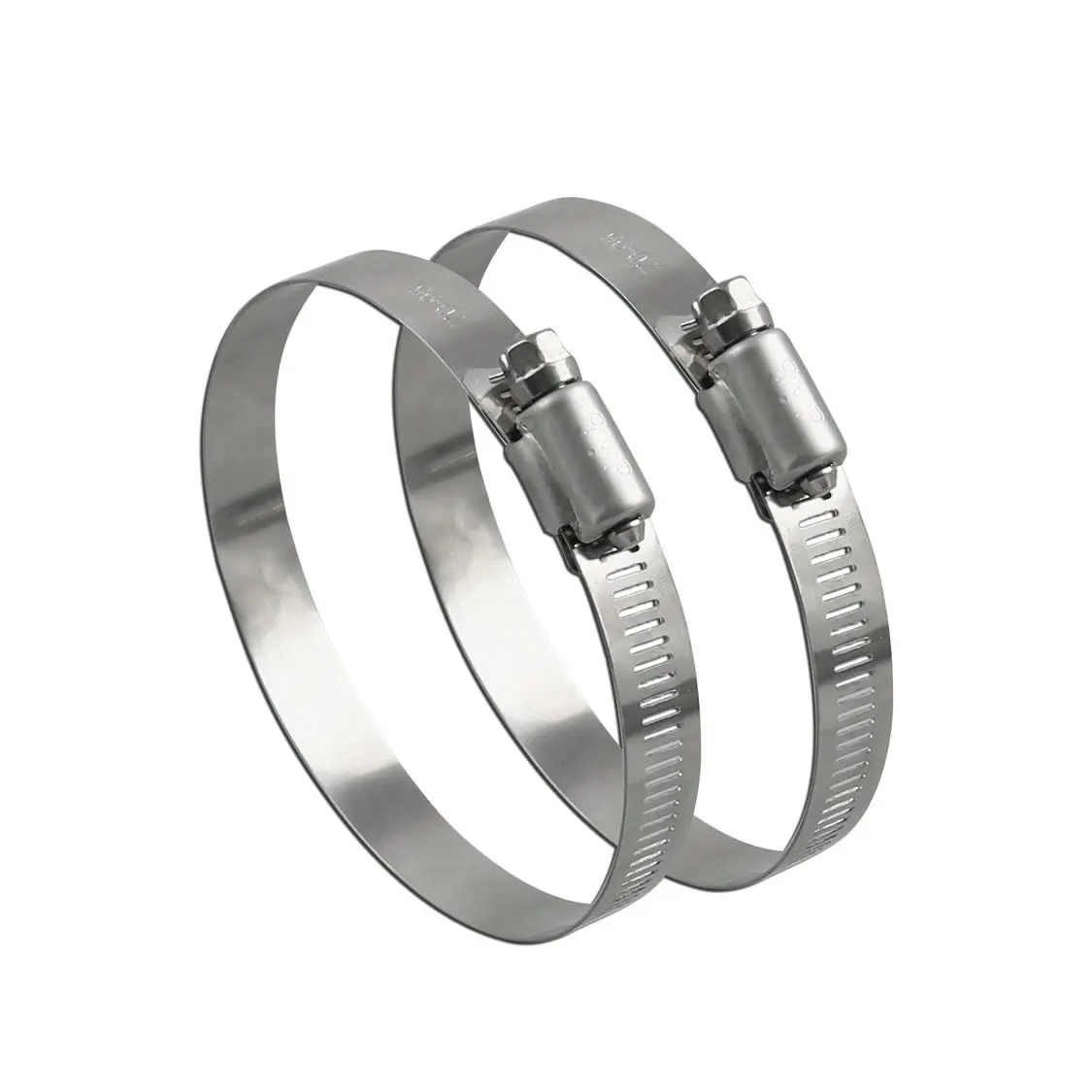American Type W4 High Torque Worm Screw Mini Clamp AISI 304 Steel Hose Clamps and Bolts
