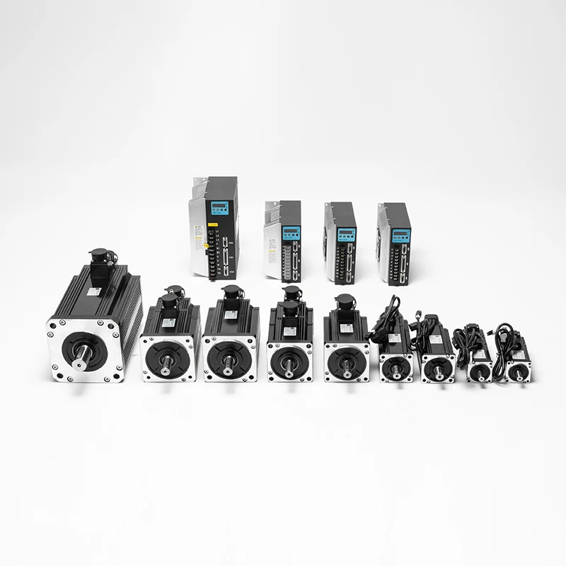 Professional 220v 380v 750w 1.5kw 15kw 3 phase cnc servo motor 3000rpm ac servomotor driver for sewing milling machine