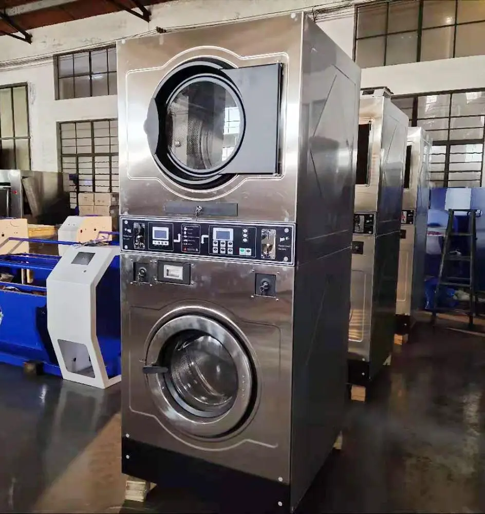 12kg coin stacked washer dryer