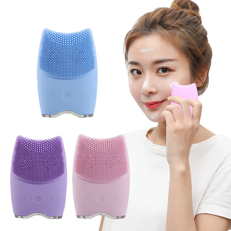 
Hot Selling Beauty face cleane brush silicone face brush face cleansing brush 