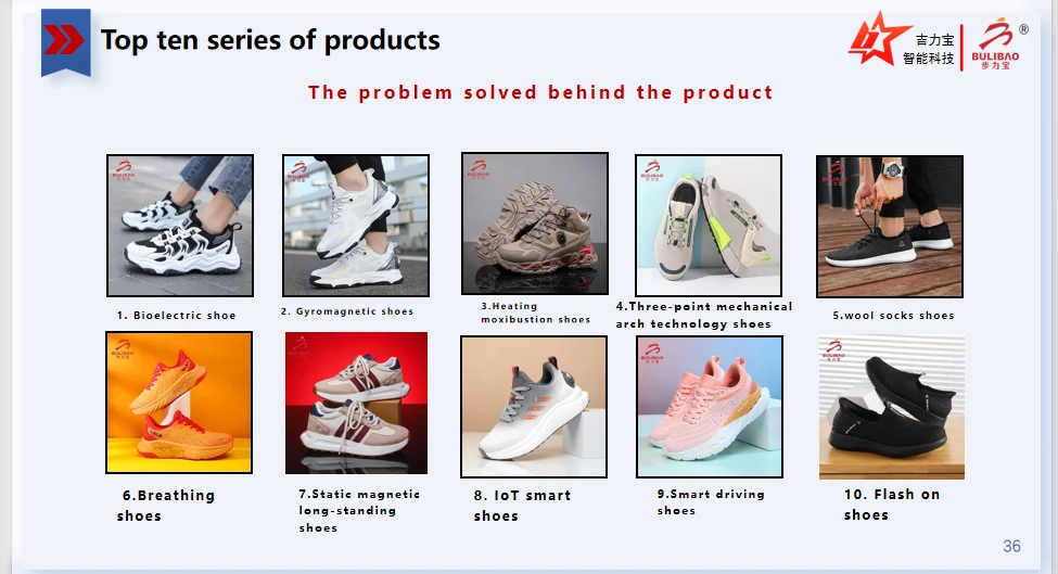 Blood Circulation Massager Shoes Ladies Wedge Massage Shoes Chinese Massage Shoes