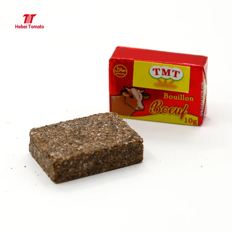 Tasteful African Food Beef Flavour Bouillon Cube with Halal/HACCP