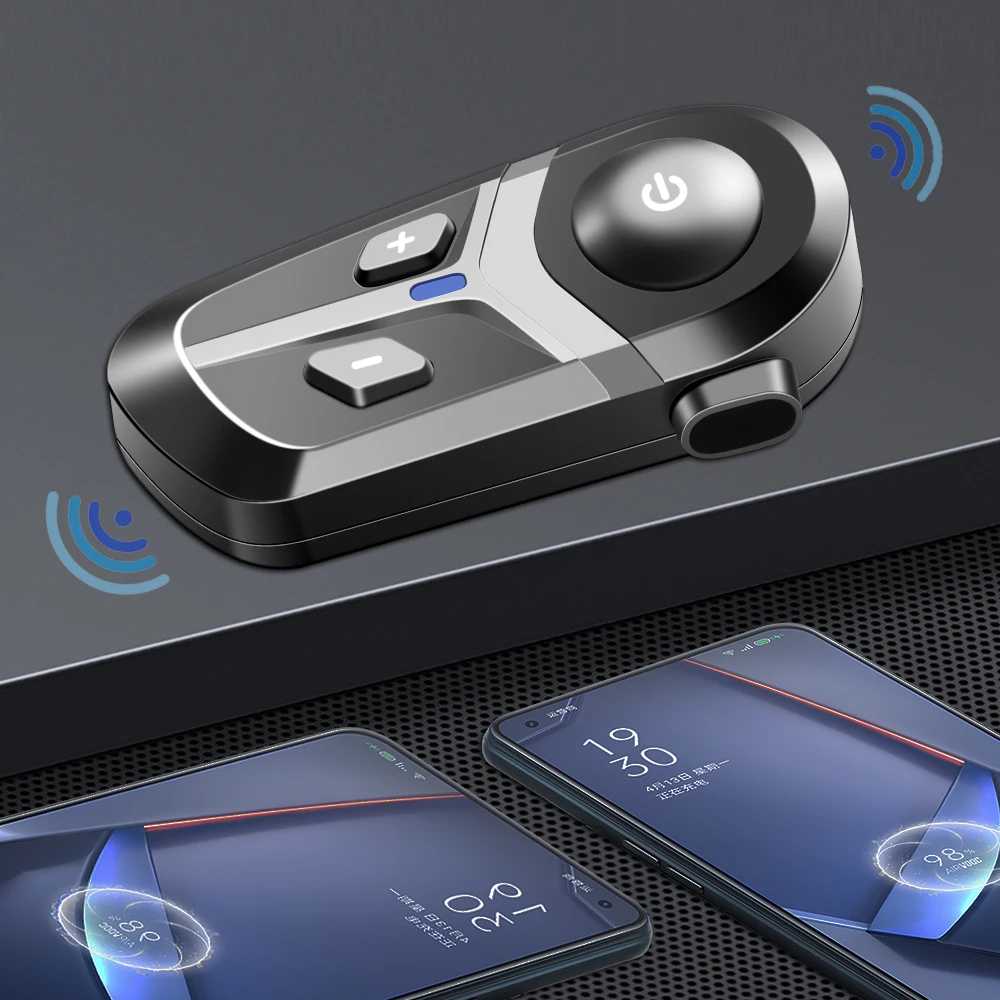 On-Ear Headphones Intercomunicador Para Cascos De Motos Wireless Intercomunicador De Capacete Intercom for Helmet