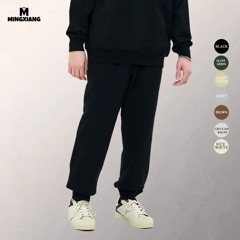 Wholesale High Quality Sweat Pants Heavyweight Baggy Men Sweatpants Women Winter Men Jogger Pants Casual Sweatpants Unisex