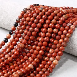 Natural Color Genuine Poppy Japer Beads,Real Gemstone Loose Beads Findings,Yiwu Jewelry Making Supplier