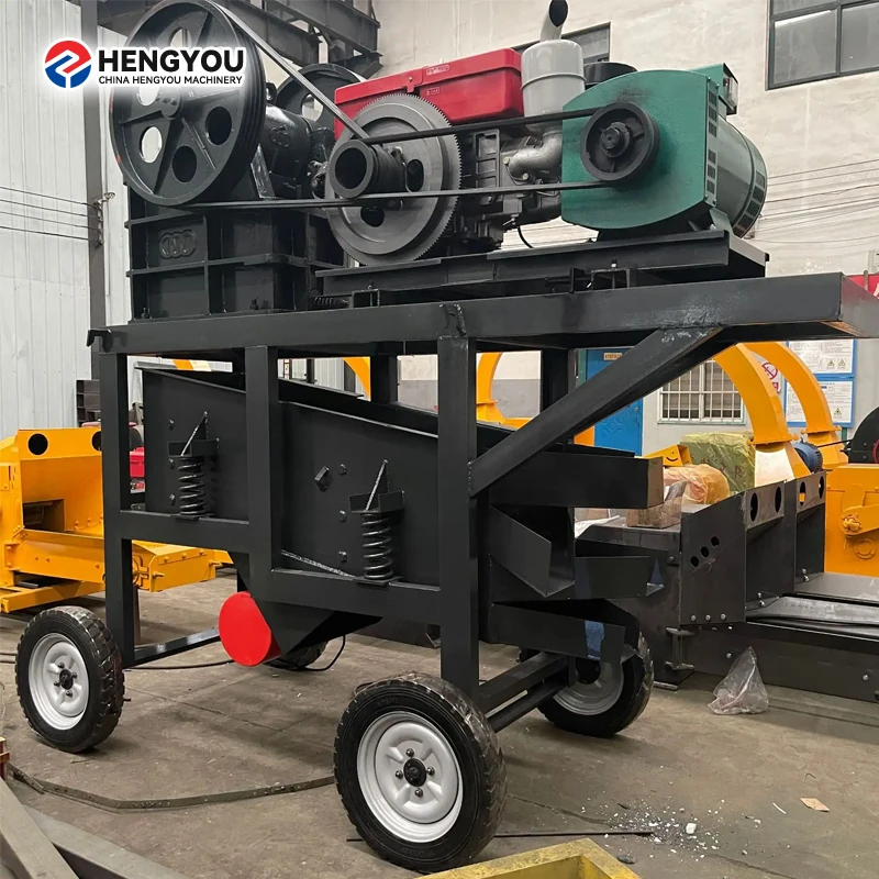 mobile jaw crusher machine 250x400 with diesel eng   plant for sale