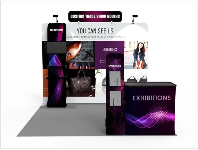Aluminium Design Exhibition Booth /Trade Show Display Stand