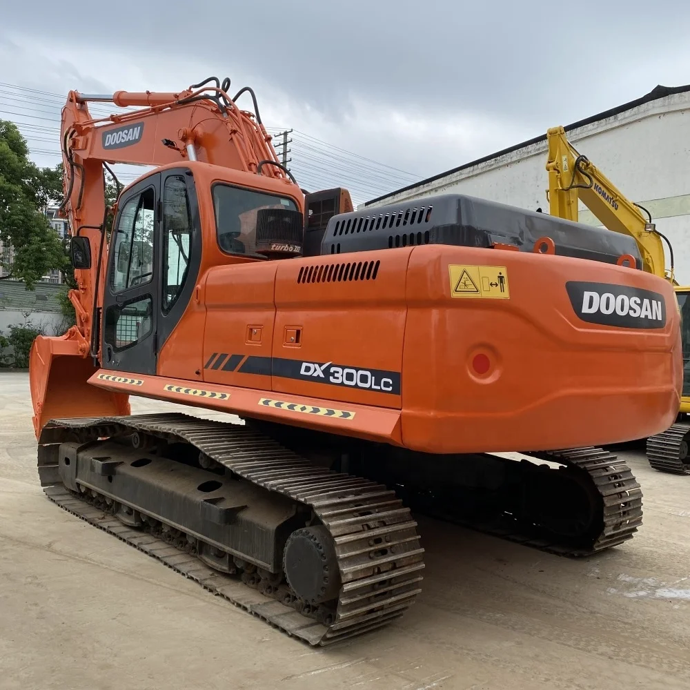 Korean Doosan DX300LC экскаваторы/DH300LC/DH150W/DX60W/DX225LC/DH220LC подержанный гусеничный экскаватор для продажи