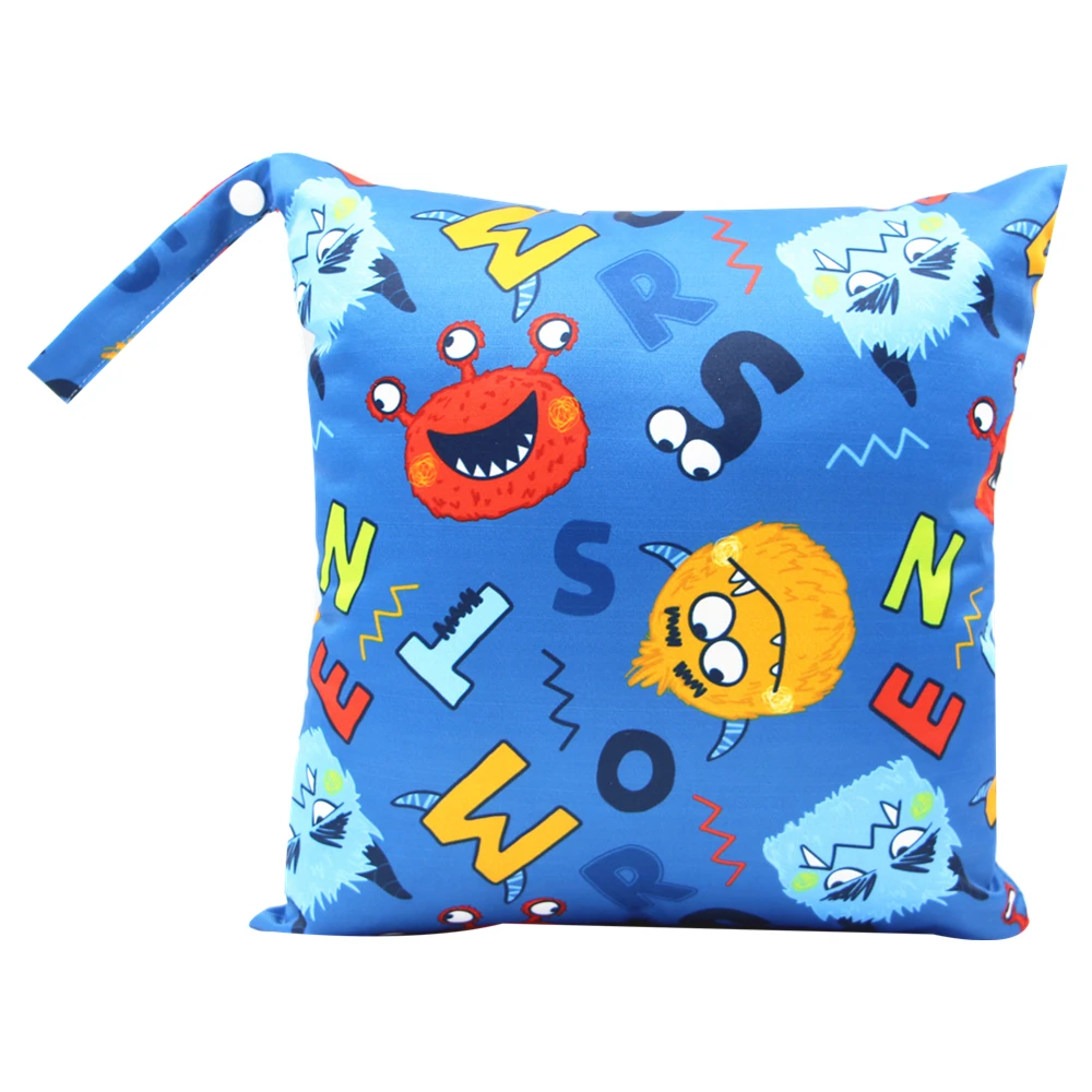 The Latest Swimsuit Wet Bags Reusable Waterproof Nappy Bag Portable Pouch High Quality Wet Dry Diaper Bags