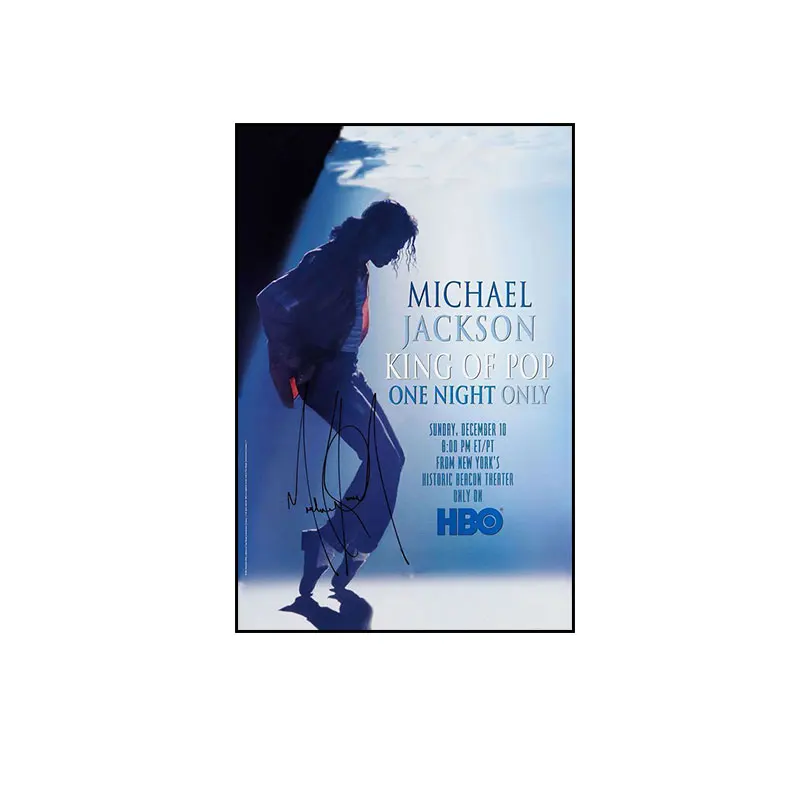 Celebrity Michael Jackson Inkjet Printing Modern Wall Art Painting For Home Bedroom Decoration Canvas