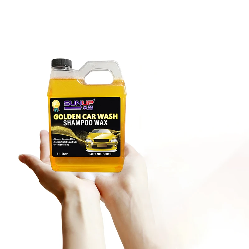 OEM Hot Sale Touchless Car Cleaning Shampoo Wax  Liquid Wipe-Free Active  Car Wash Shampoo