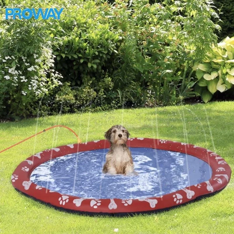 Huge Dog Pool Foldable indoor and out door Pet Pool, Pet Portable Dog Bathing Tub for Large Small Dogs Kids