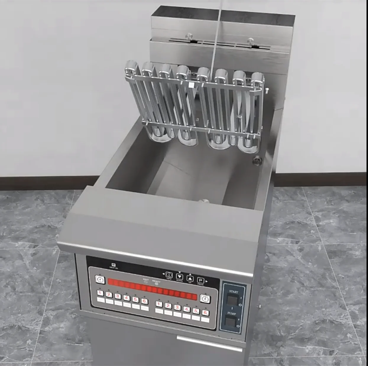 Cnix Ofe-126 High Quality Customized Equipment Fried Chicken Frying Machine