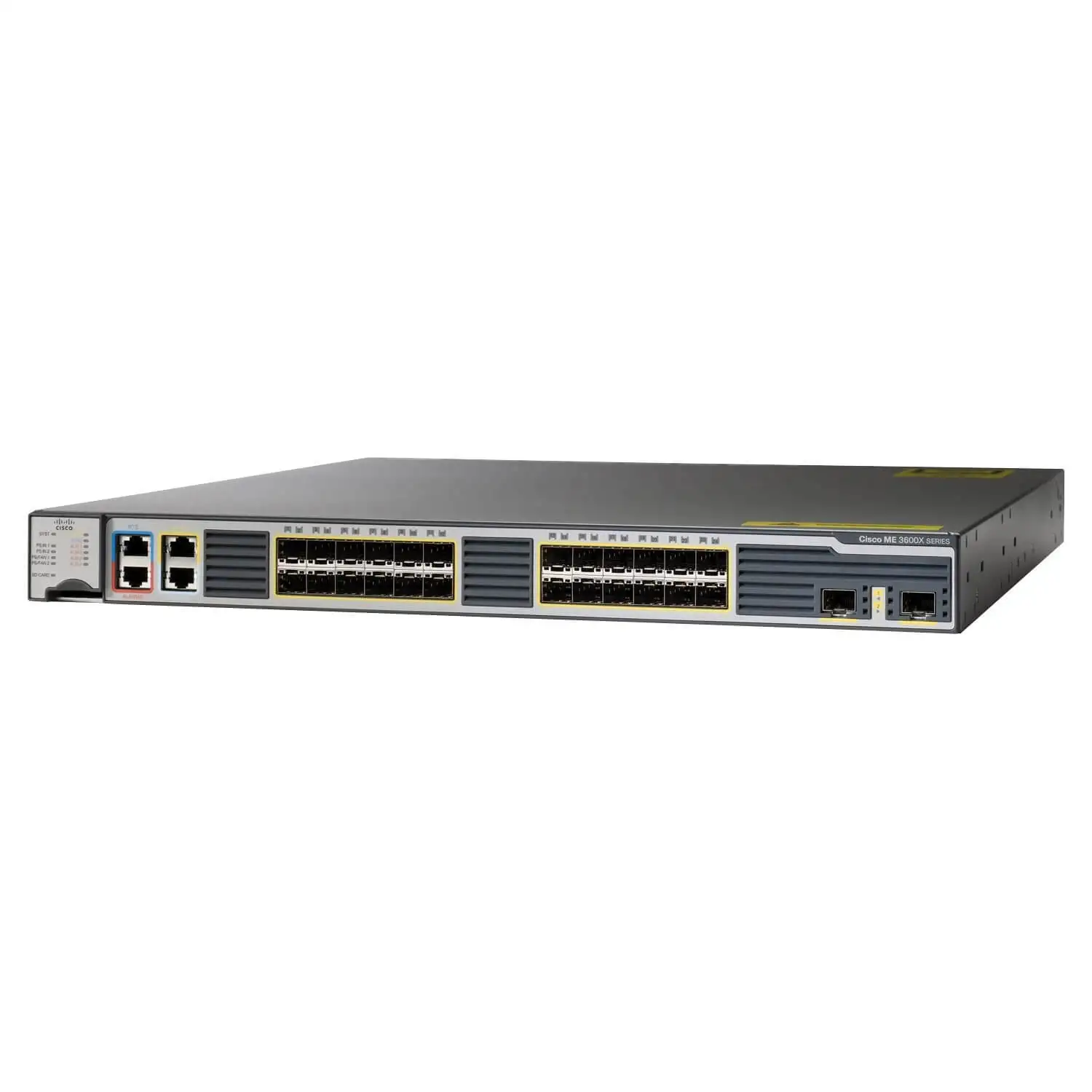 Используется ME-3600X-24TS-M мной 3600X серии 24 порта Ethernet доступ L2 L3 управляемый коммутатор с AC или DC PSU