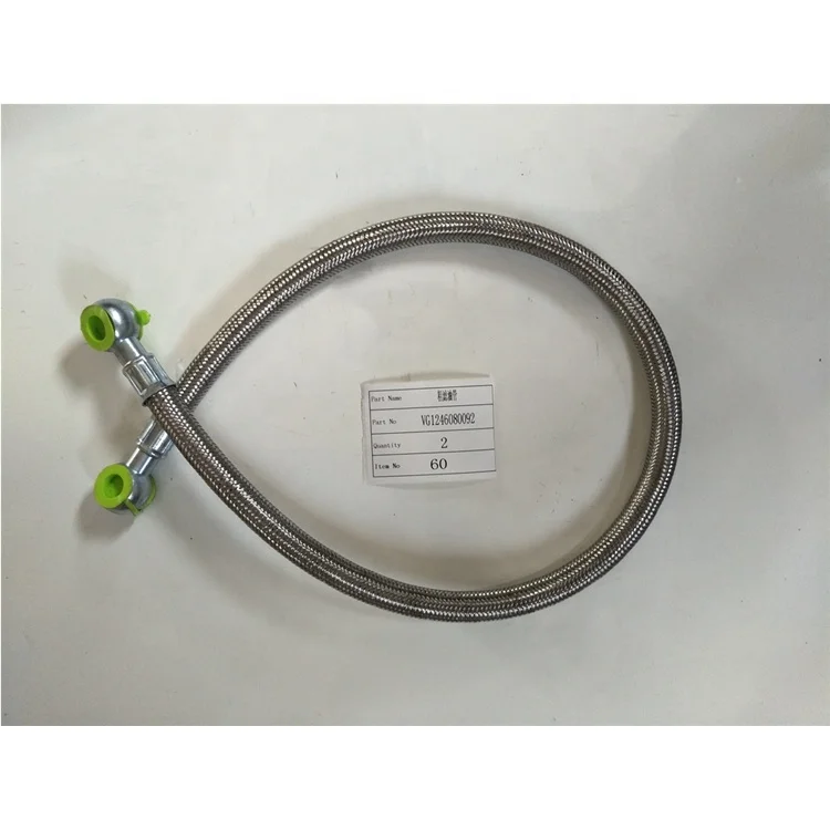 
Sinotruk spare part fuel filter pipe VG1246080092 