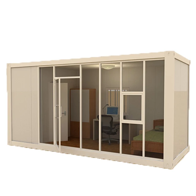 New Listing 1 Bedroom Foldable International Shipping Container House From China