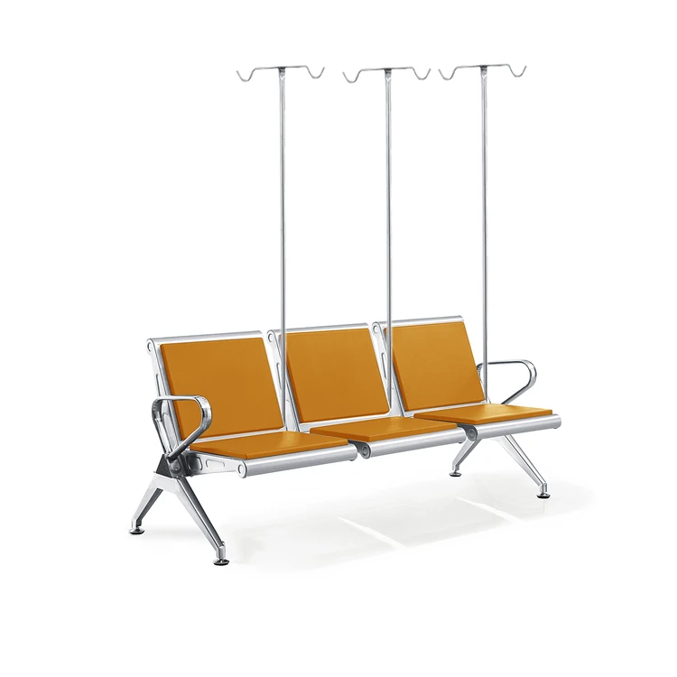 2022 high quality waiting chair hospital waiting room infusion chair hospital bench