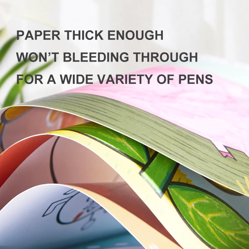 mideer MD4214-CT01 Coloring Book - Animal Friends Drawing Book