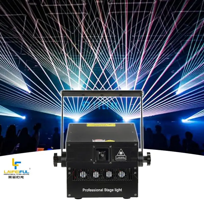 Клубное Лазерное освещение от dmx 512 и fb3 fb4 pangolin программное обеспечение заводская цена 12 Вт Dj Rgb Анимация 45Kpps сканер сценический свет