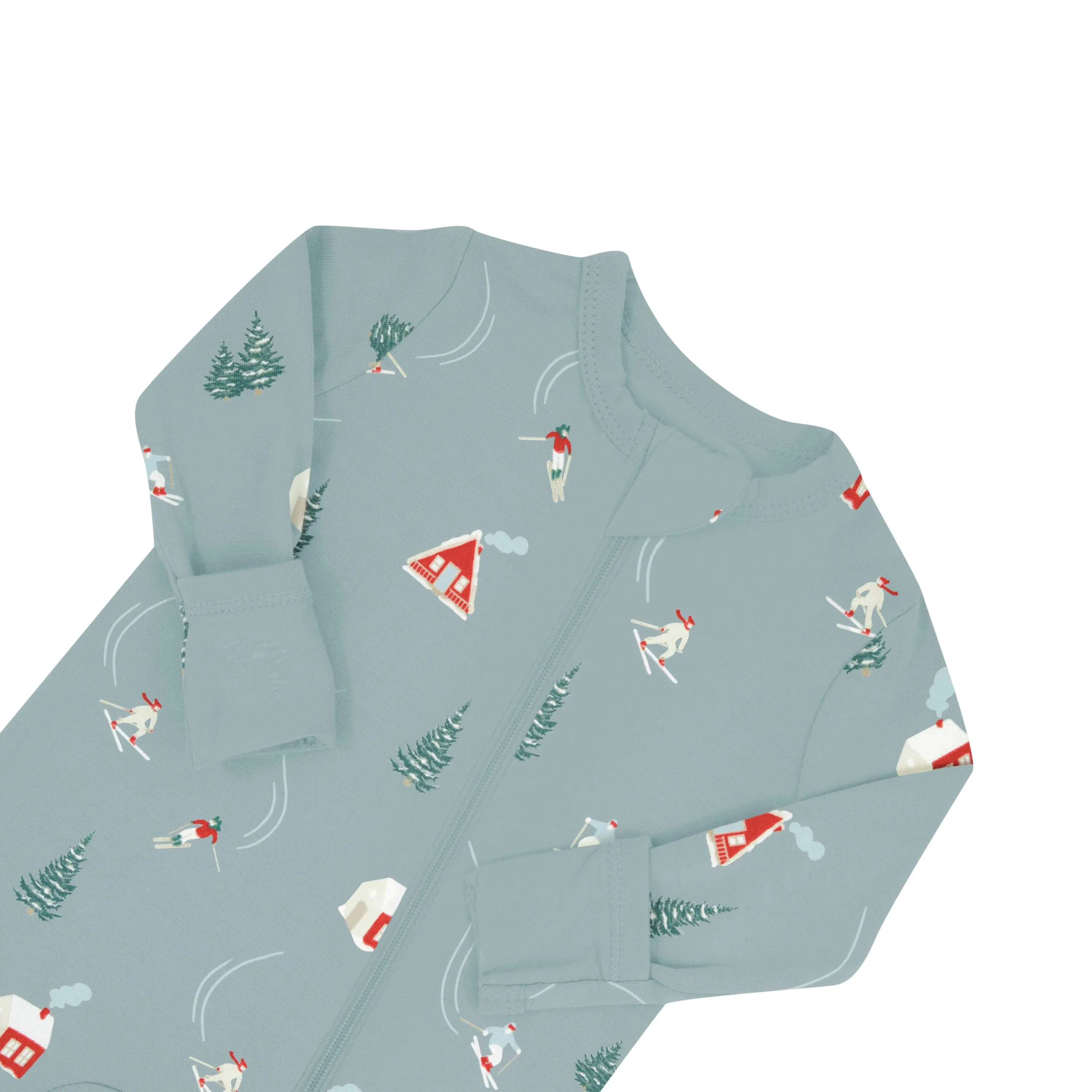 From Newborn to 24 month size chart baby organic bamboo zipper romper clothes