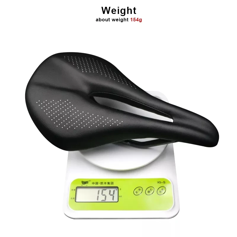 NEW Bike Pu+Carbon Fiber Rails Saddle Cycling Cushion MTB Saddle Trail Comfort Races Seat Road Mountain Bicycle Saddle For Man