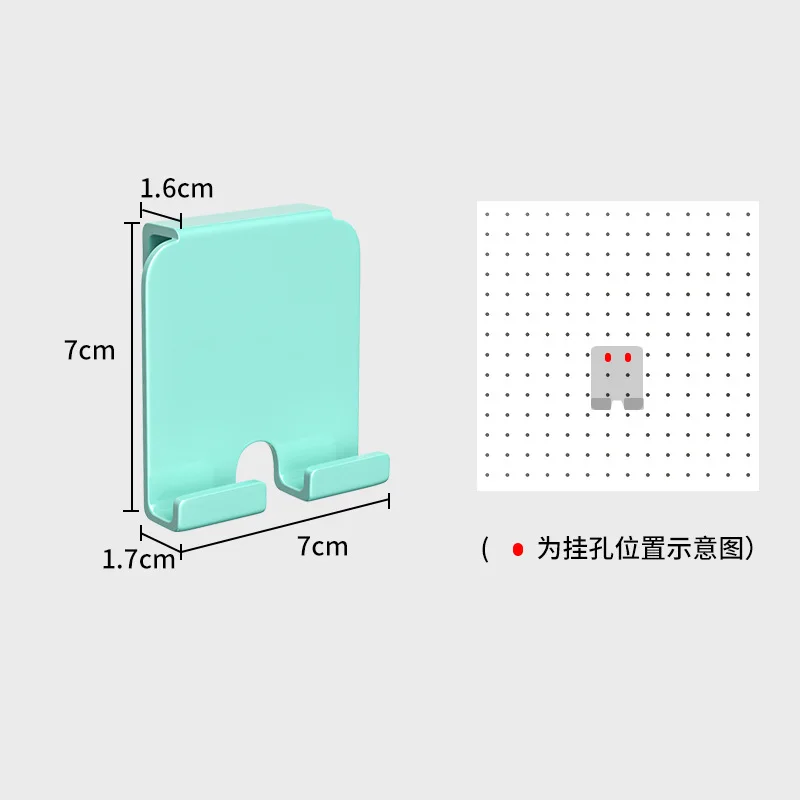 Various Tool Organization Tray Metal Desk Pegboard Phone Holder with Locks Steel Office Organizer Bins Assortment Table Storage