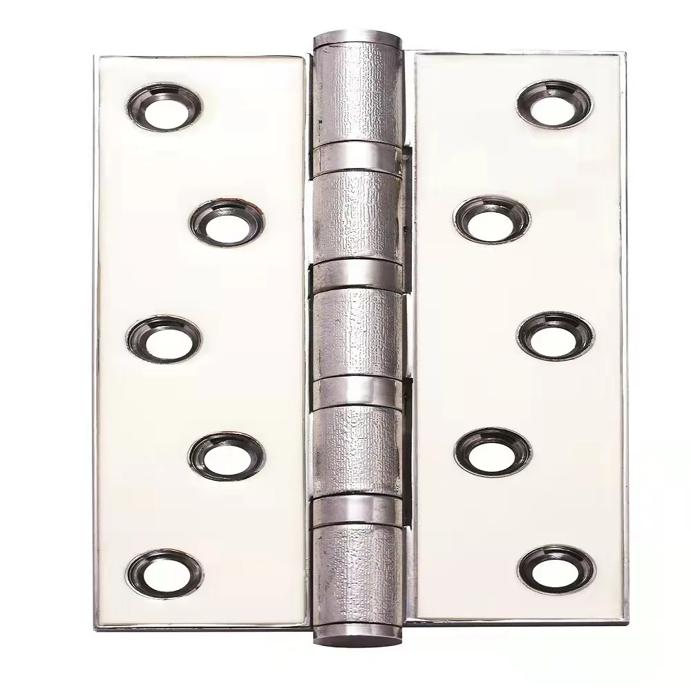 304 silent stainless steel ball bearing wooden door room door hinge 4 inch door hinge thickened