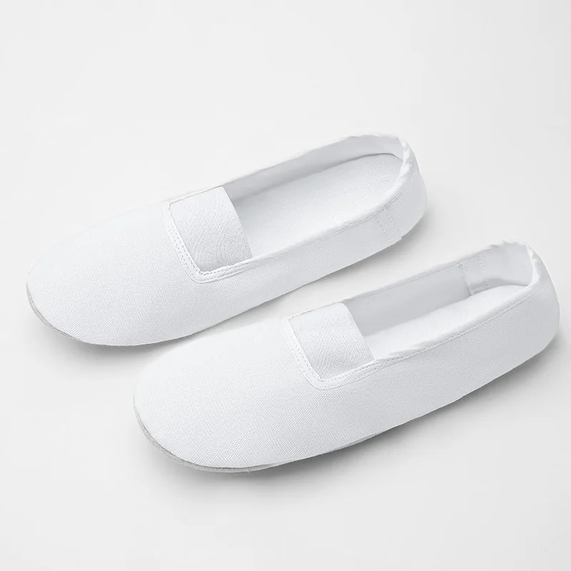 Wholesale hot Ballet Dance Shoes Split Sole Satin Gymnastic Flats with Ribbon